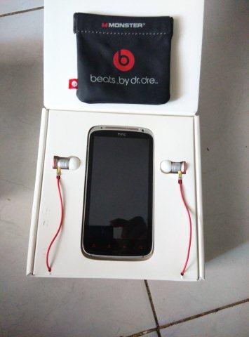 HTC sensation xe beats audio full set with dr dre earphone