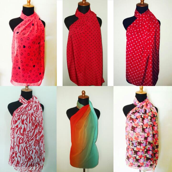 Cantiknya Pashmina Handmade by SekarQu