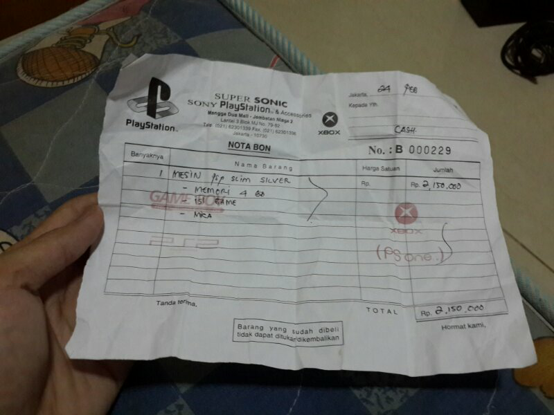 WTS PSP 2006 SLIM + BLACKHORN JUAL RUGI
