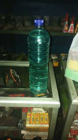 racing fuel bensol hijau/green avgas
