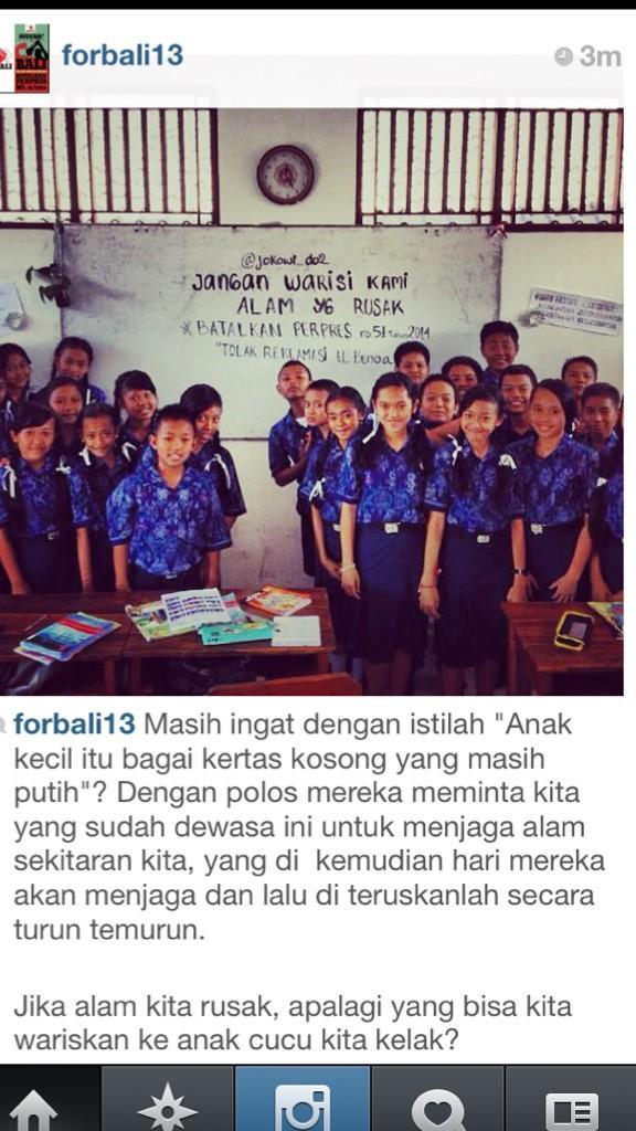 Kronologis Tolak Reklamasi Teluk Benoa by @ForBali13