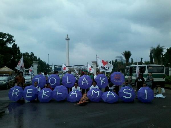 Kronologis Tolak Reklamasi Teluk Benoa by @ForBali13