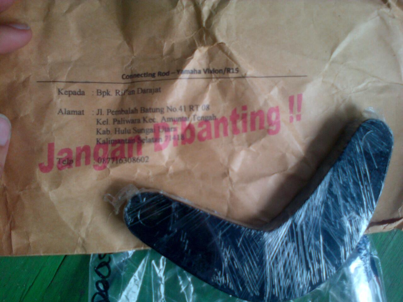 Conrod Pemendek Vixion atau R15