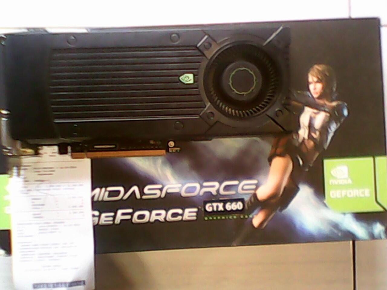 VGA Gaming Midasforce Gtx 660 2 Gb DDR 5 192 Bit
