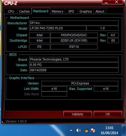 JUAL MOTHERBOARD+PROCESOR C2D 6750 + DFI LAN PARTY DK P45 T2RS Plus BANDUNG