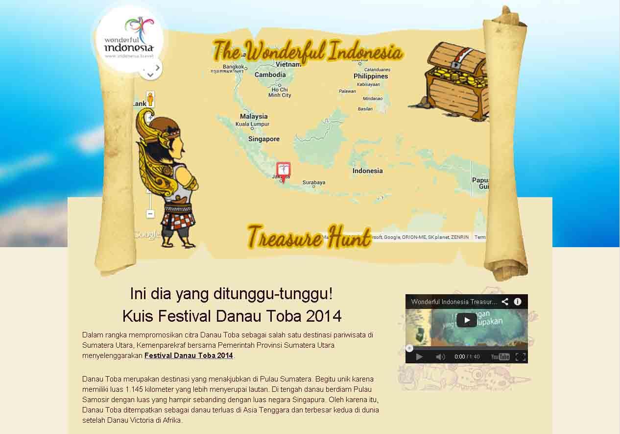 Ayo Ikut Kuis Festival Danau Toba di Wonderful Indonesia