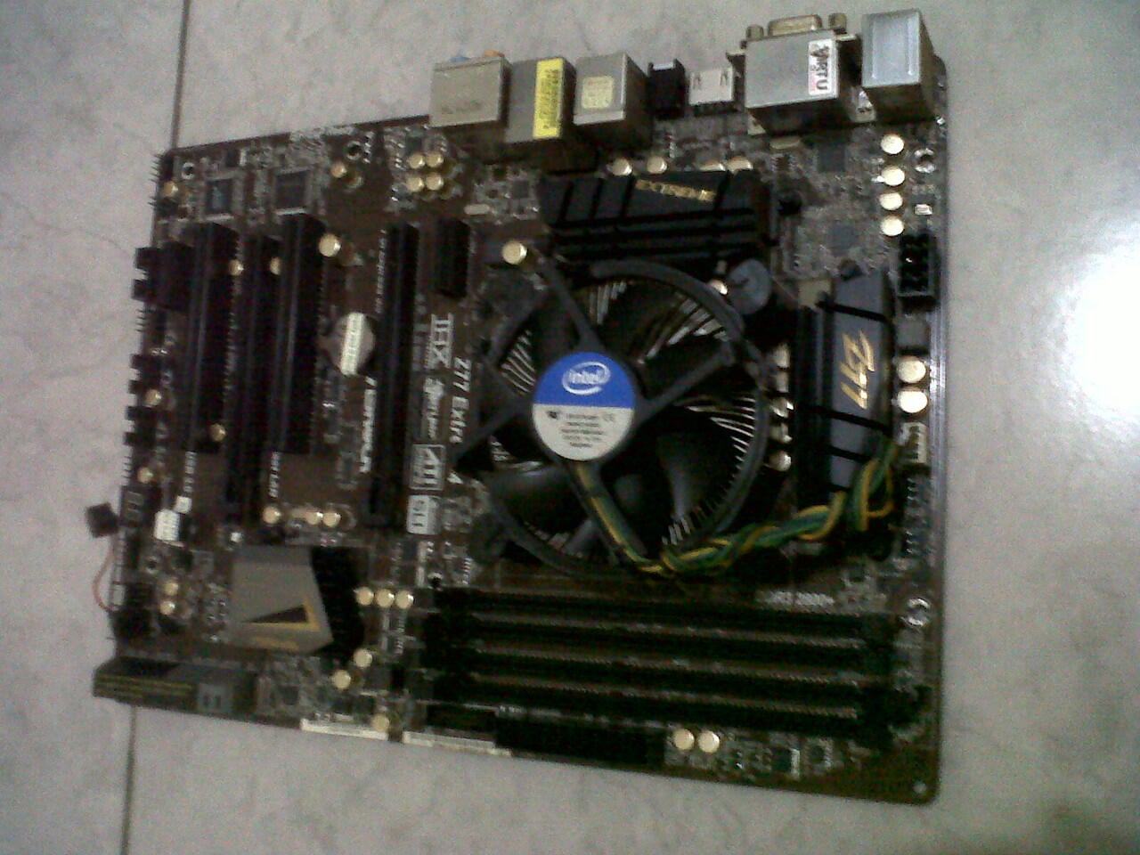 Asrock Z77 Extreme4 + i5 3450 ==> Depok