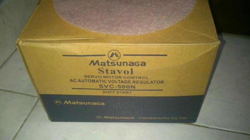 WTS Stavol step up/down 110v-220v Merk Matsunaga original product