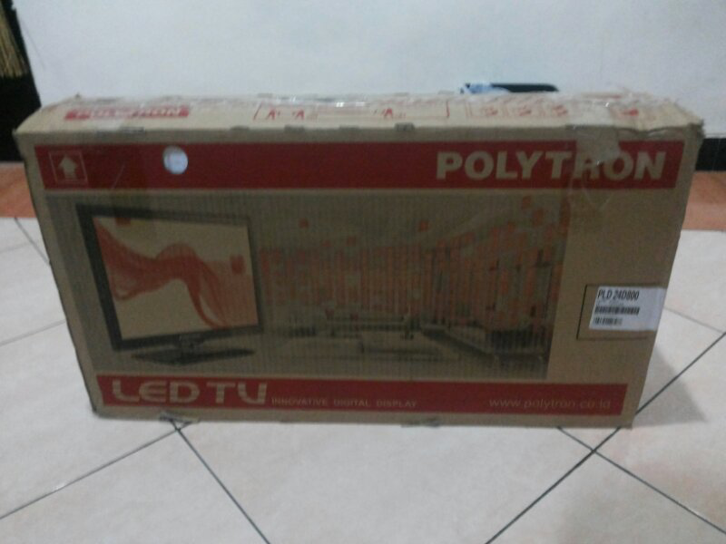 Polytron LED TV ( PLD 24D800 ) 24" BNIB harga Miring (bukan samsung, sony, dll)