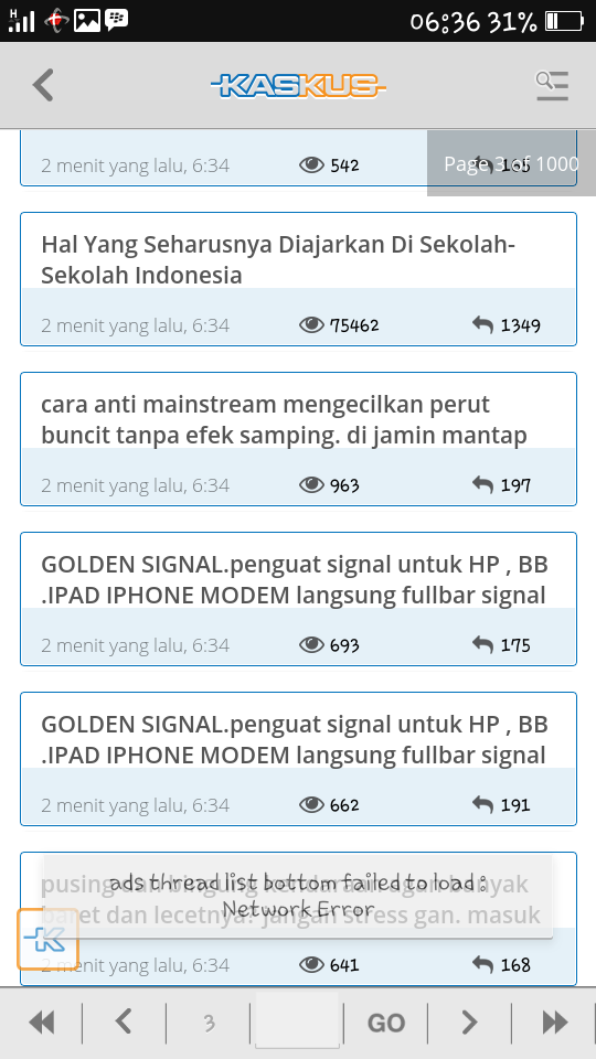 apa kalian tidak terganggu