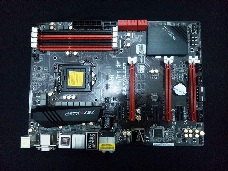 Mobo ASRock Z87 FATALITY KILLER...Fullset Kinyis Kinyis...(MALANG)
