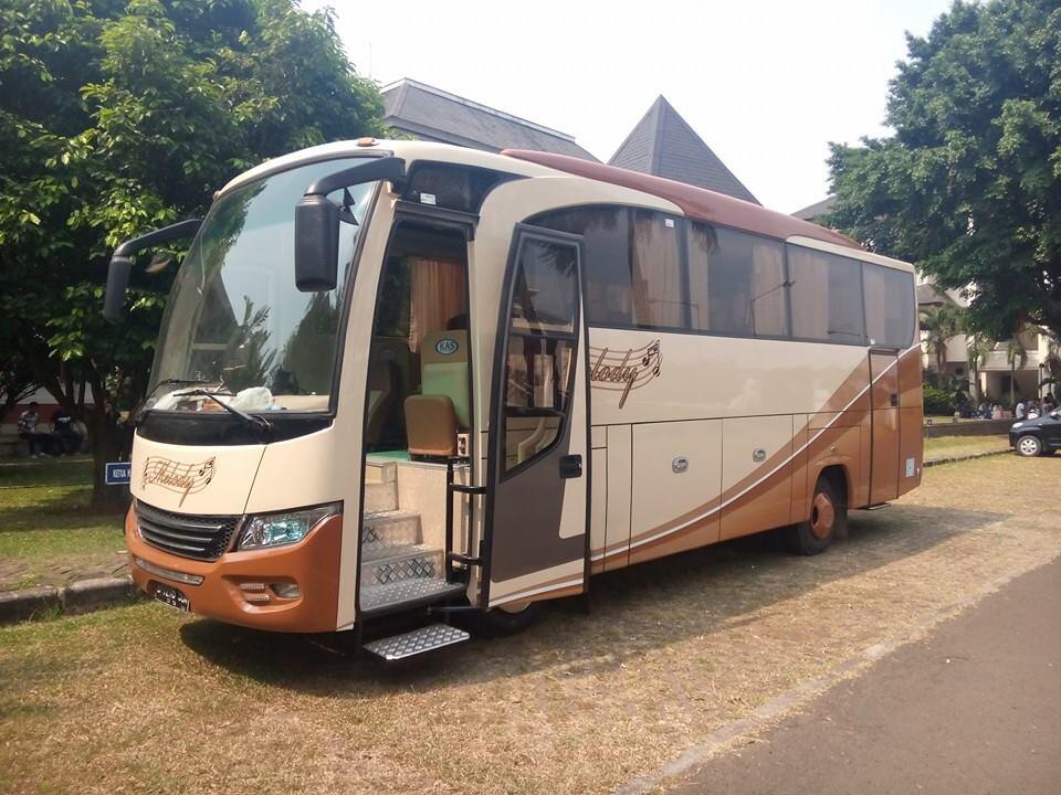 sewa-rental mobil minibus isuzu elf, kia pregio, travello, bus pariwisata di jakarta