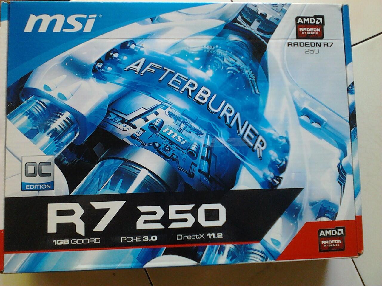 MSI AMD R7 250 OC 1GDDR5