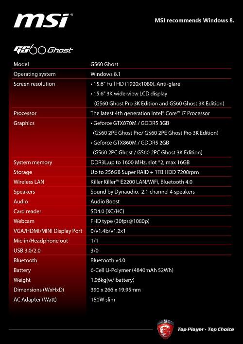 MSI GS60 User Lounge - Thinnest &amp; Lightest Gaming Notebook