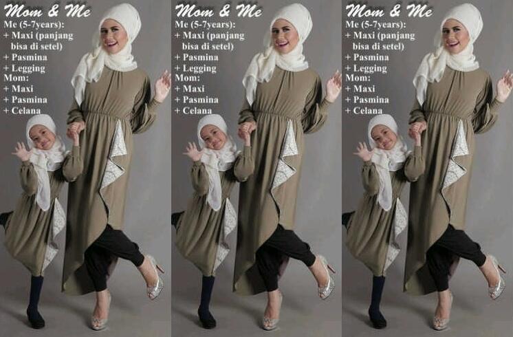 Couple baju muslim cowo cewe anak emak.. yuk masuk stok terbatas