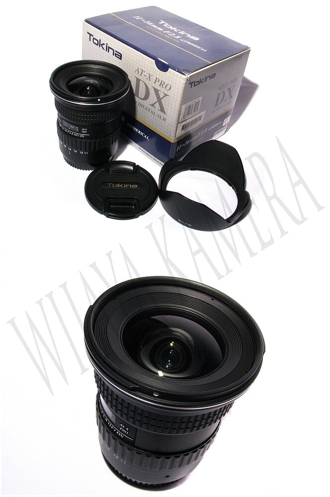 Mulus banget Tokina 11-16 ATX F2.8 for Canon