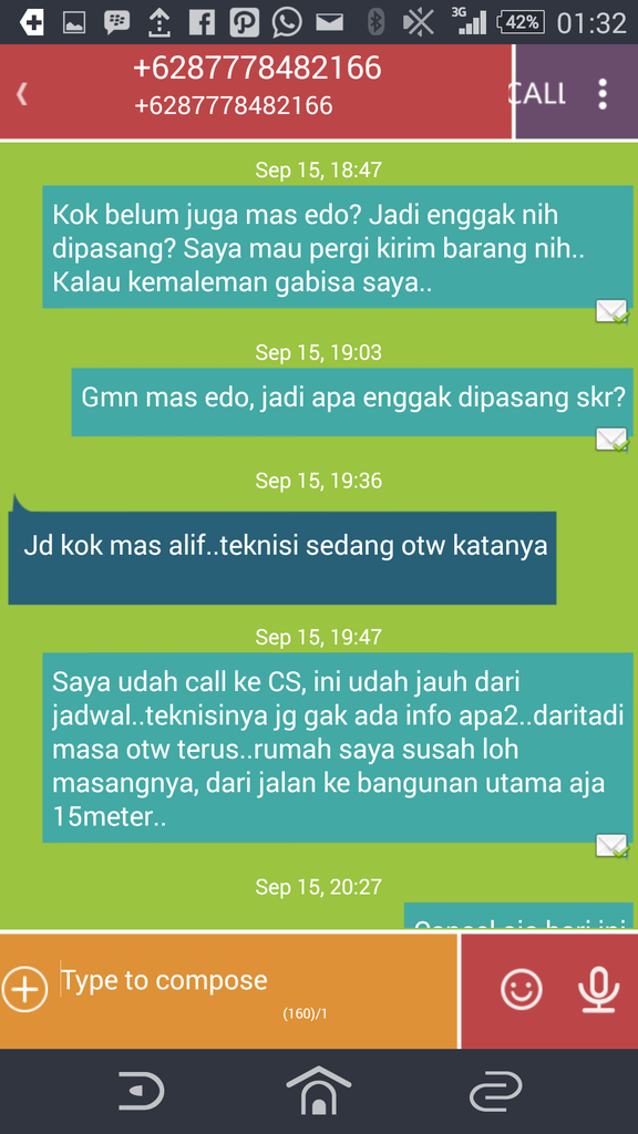 Firstmedia dan pelayanannya yang buruk (ingkar janji)