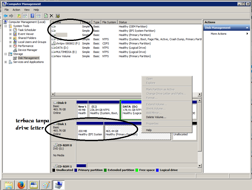 (ASK) Masalah Hardisk External dari MAC tidak terbaca di Windows