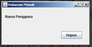 &#91;ASK&#93; JFrame Java, komponen yg ane tempel di Frame gak muncul?