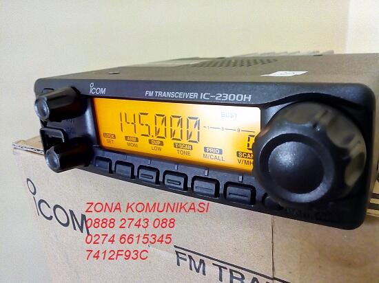 HT ICOM IC 2300H New Sisa Pengadaan