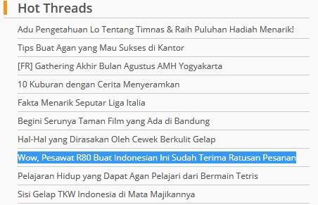 &#91;WOW!&#93; Pesawat R80 Buatan Indonesia, Canggih Di Kelasnya. Terima 125 Pesanan!