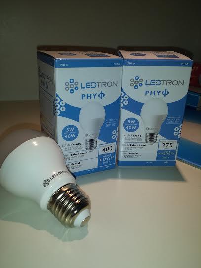 Lampu LED LEDTRON 5W KUALITAS TERJAMIN - generasi terbaru cahaya siang!