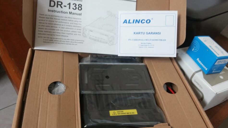 Radio Rig Alinco DR-138 VHF 60 W 200 chanell New Ori