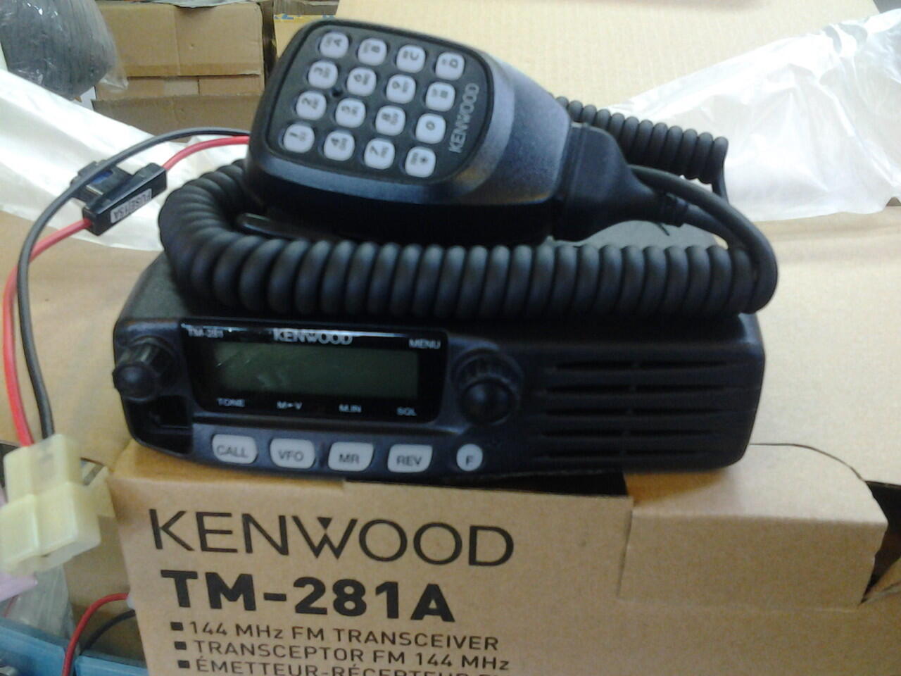 Radio Rig Kenwood TM-281A VHF 65 W Baru