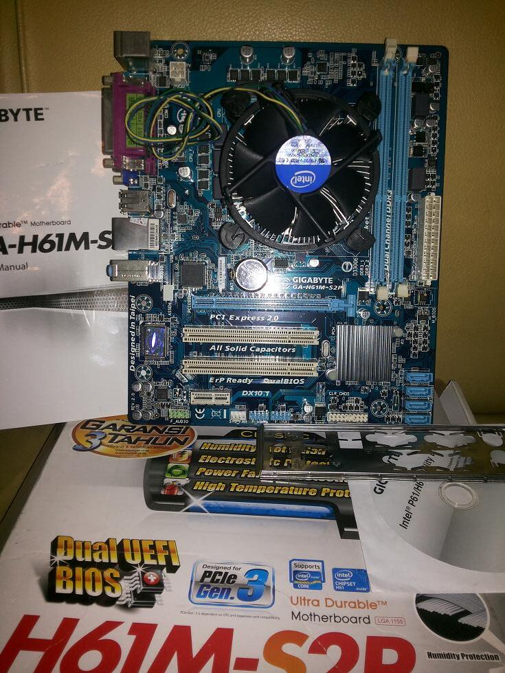 G2010 ivvy bridge + Gigabyte H61