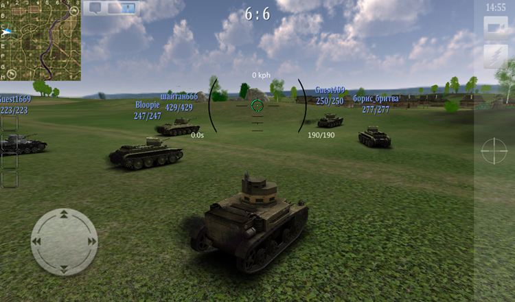 &#91;ANDROID&#93; -- ARMORED ACES -- 3D massively multiplayer online - TANKS BATTLE