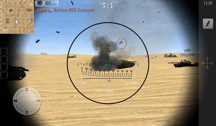 &#91;ANDROID&#93; -- ARMORED ACES -- 3D massively multiplayer online - TANKS BATTLE