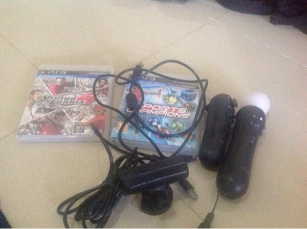 WTS PS EYE + PS MOVE + NAVI Dengan bonus 2 BD!!!