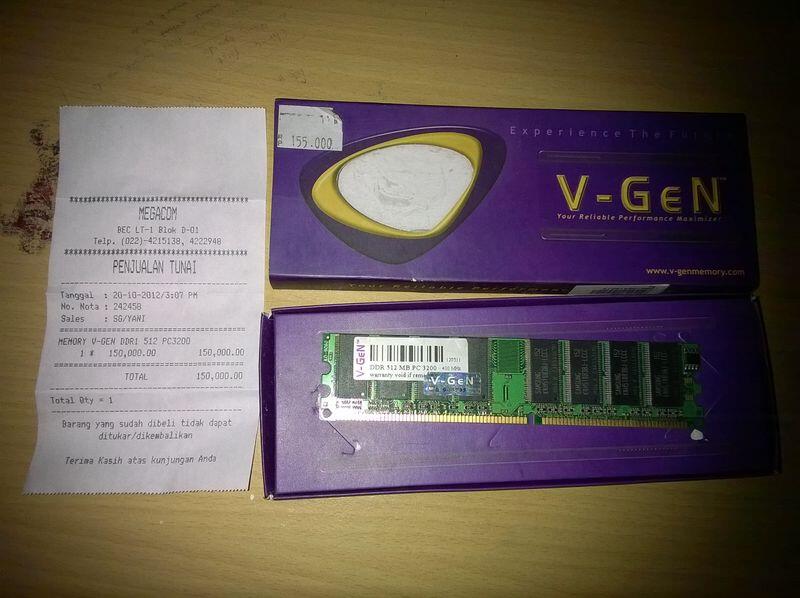 Pentium 4 2,4Ghz + Motherboard ECS P4VXAD+ + RAM DDR1 1GB Bonus VGA AGP 128bit