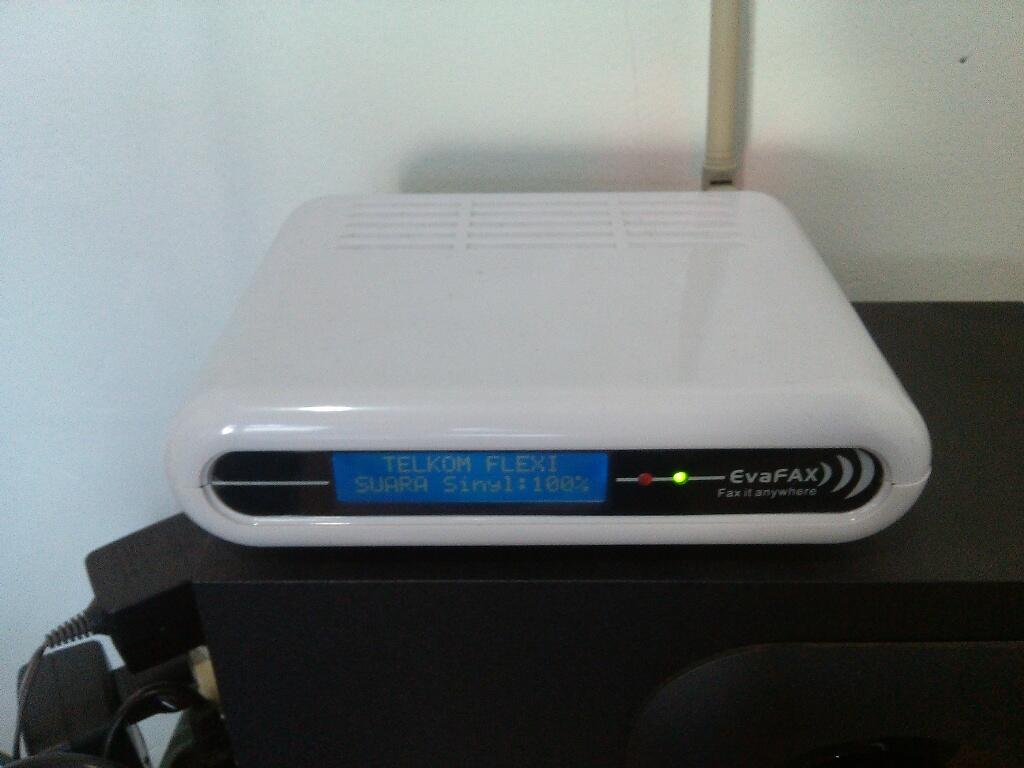 EvaFAX CDMA FAX - Fax bisa pake No Flexi / Starone