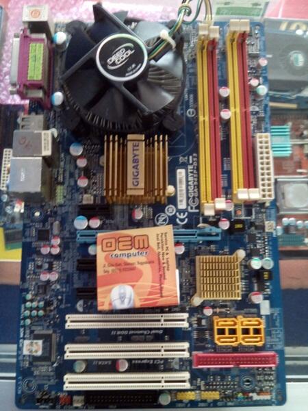 Core2duo E7500 & Gigabyte 945p-ds3 (jogja)