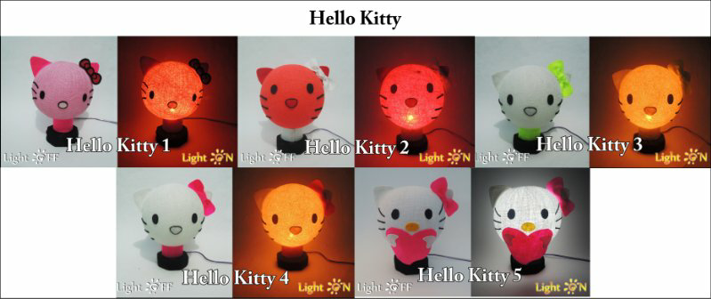 Lampion Light Thread Lampu Hias Dari Benang Karakter Kartun Kaligrafi Custom Bisa Gan