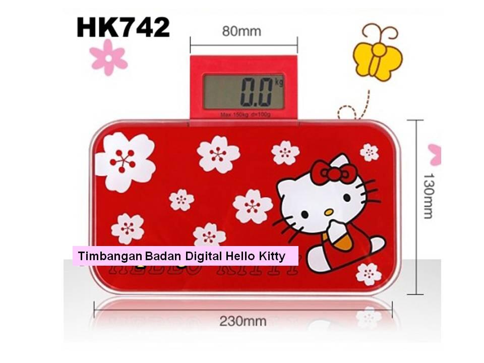 Timbangan Badan Digital Hello Kitty