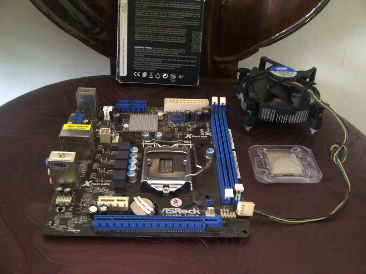 (WTS) JUAL PAKETAN PROCIE I5 2310 + Mobo asrock + Fan Ori