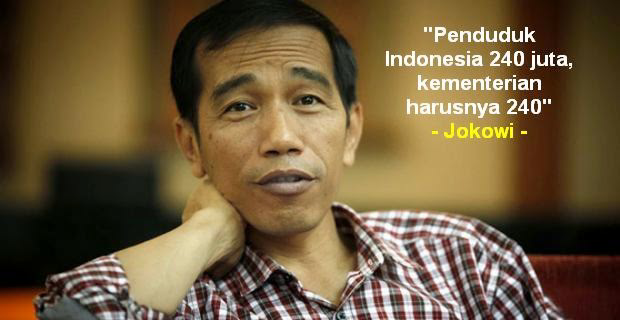 Ditanya Janji Kabinet Ramping, Jokowi Ngeles Tingkat DEWA !!!!