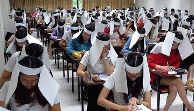 Universitas Bangkok Ciptakan Helm Anti-Mencontek