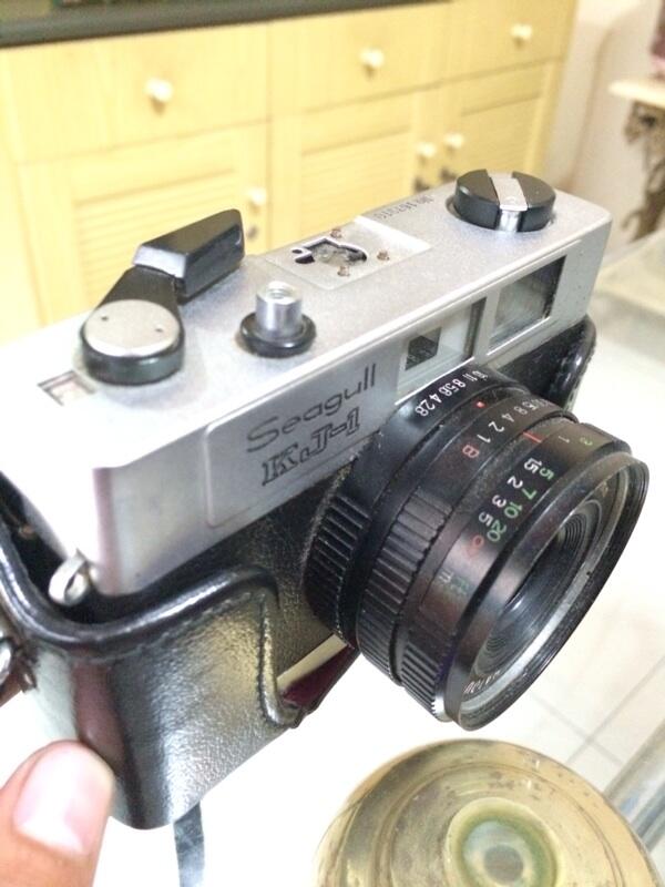 Kamera Seagull KJ-1 & Handycam Sony (antik)