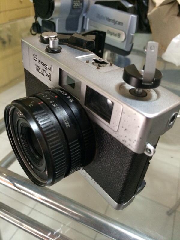 Kamera Seagull KJ-1 & Handycam Sony (antik)