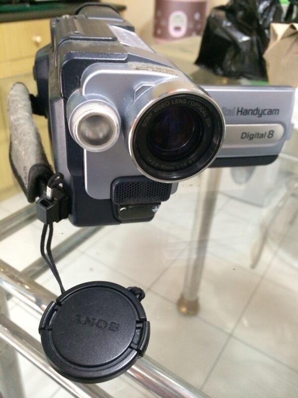 Kamera Seagull KJ-1 & Handycam Sony (antik)