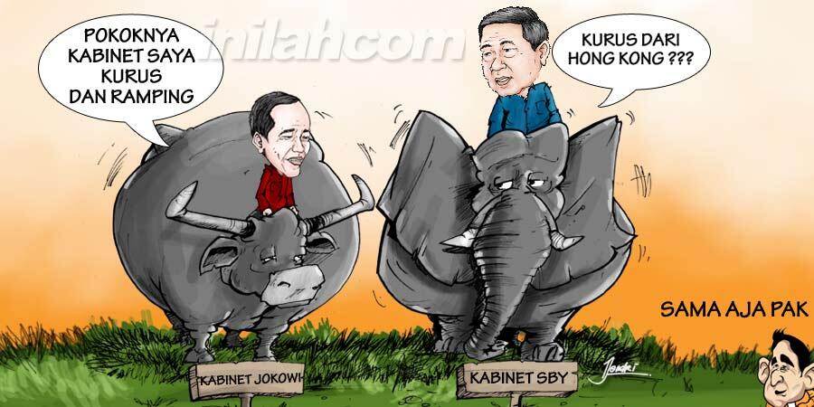 &#91;JOKOWI OMDO&#93; Jatah Menteri Parpol Jokowi Lebih Parah dari SBY