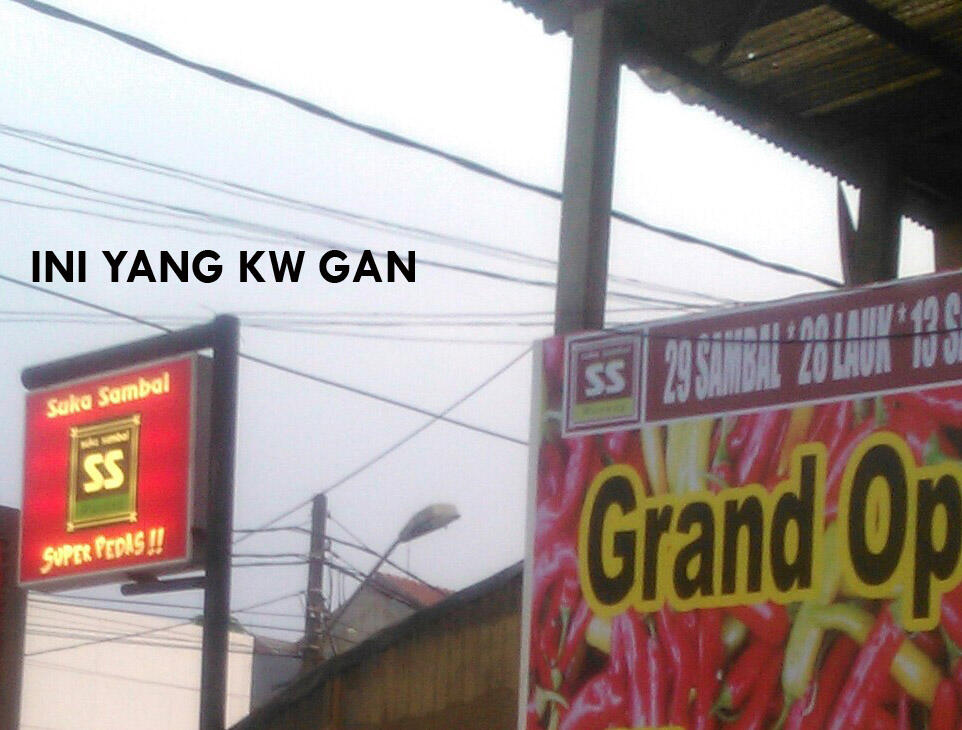 WAROENG SS PALSU DI PERUMNAS KARAWACI TANGERANG