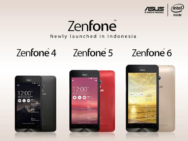 NEW ASUS ZENFONE 4 Ram 1G/ 8G QUAD.C CAM 5MP 2SIM ON GGLAS GARANSI 1TH TAM & DIST