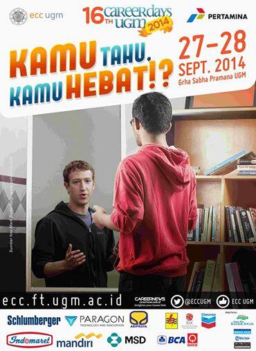 JOBFAIR - 16th Career Days UGM 2014 (27-28 Sept '14) GRATIS!