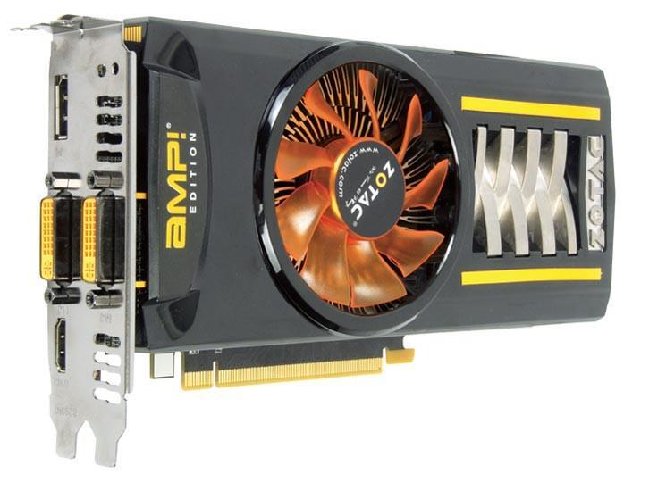 VGA CARD ZOTAC NVIDIA GTX 460 AMP 1 GB DDR5 256 BIT (BOGOR)