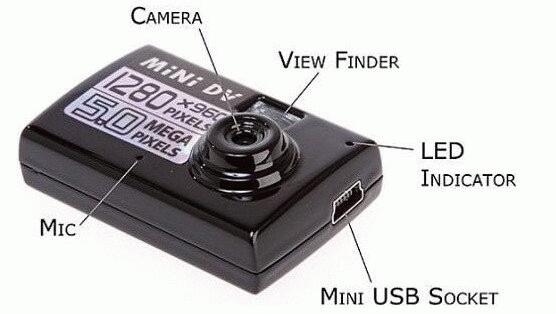 JUAL TAFF KAMERA MINI DV 5MP HD - BISA BUAT FOTO, VIDEO RECORDING DAN WEBCAM -CEKIDOT