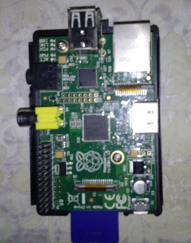 Raspberry PI Rev.B ada Bonus....
